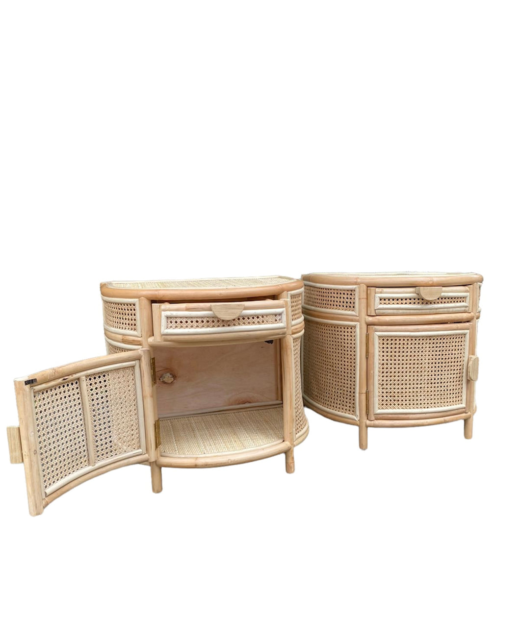 PALOMA ARCHED RATTAN SIDETABLE